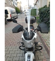 MOTOCAM Bajaj V15 Ön Cam 2017-2018 Model 57cm Şeffaf Renkli 4mm