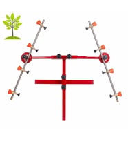4+4 Başlıklı Düz Tip Krom İlaçlama Makina Aparatı