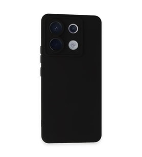 Xiaomi Redmi Note 13 Pro 5G Kılıf Nano içi Kadife Silikon - Siyah
