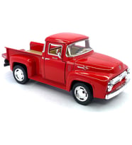 Metal Ford-1956 F-100 Çekbırak  Pickup Kırmızı