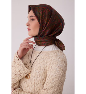Belli 2026-2027 Sonbahar Kış Sezonu Twill İpek Eşarp MSR04T 02