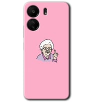Xiaomi Redmi 13C Kılıf HD Desen Baskılı Kılıf - Bad Grandmother