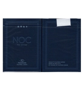 Bicycle USPCC NOC Pro Navy Blue Marked Oyun Kağıdı Kartı Kartları Destesi (Karışık)