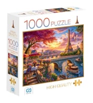 Paris'Te Akşamüstü Puzzle 1000