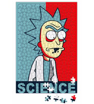 Rick and Morty Science Puzzle 240 Parça Yapboz