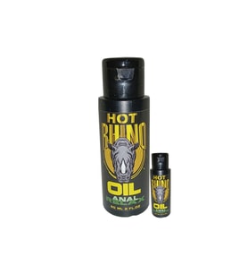 Hot Rhino Anal Relax Oil 2 Adet 60 ml Anal Rahatlatıcı Ağrı Kesici Gevşetici Anal Açıcı Yağ