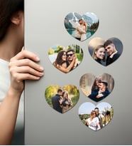 Kişiye Özel Ahşap Fotoğraflı UV Baskılı Magnet