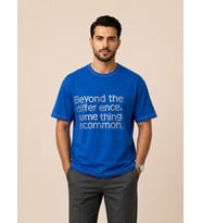 VIGOSS ACTION OWERSIZE BASKILI ERKEK T-SHIRT 62662-03501
