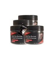 Belly fatBurner Sweat Enhancer 4 Adet Erkeklere Özel Yağ Yakıcı Kas Yapıcı Krem 100 ml + 1 Adet Jel Hediye
