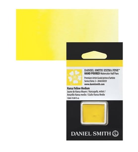 Daniel Smith Extra Fine Yarım Tablet Sulu Boya Seri 2 Hansa Yellow Medium