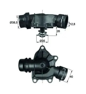 MAHLE TI2688 Termostat 11512247269 11532247269