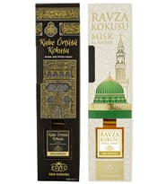 Kabe Örtüsü Kokusu Ve Medine Ravza Kokusu 100 Ml Çubuklu Oda Kokusu