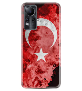 INFINIX Note 11 Pro Note 10 Hot 9 Play Kılıf Desemli Silikon Şanlı Türk Bayrağı 3 1395