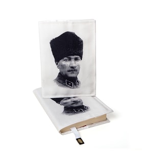 BCOVERART  Kitap Kılıfı-Atatürk
