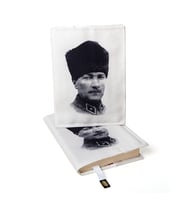 BCOVERART  Kitap Kılıfı-Atatürk