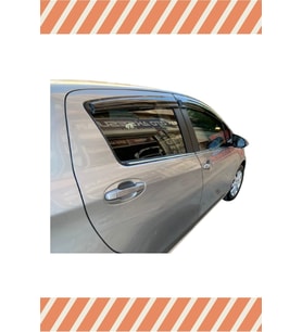 Uyumlu Toyota Yaris 2012-2018 4’lü Mügen Tip Cam Rüzgarlığı