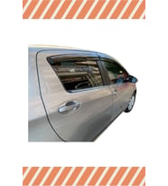 Uyumlu Toyota Yaris 2012-2018 4’lü Mügen Tip Cam Rüzgarlığı
