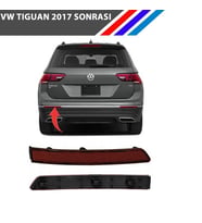 Volkswagen Tiguan Arka Tampon Reflektörü 2017 Sonrası - Sol