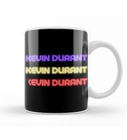 Kevin Durant   Basketball Gifts Vintage Retro Rainbow Quotes For BOYS AND Dad Kupa Bardak Porselen