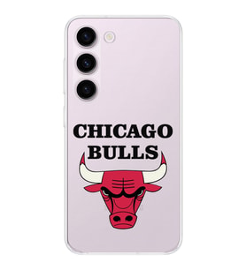 Samsung Galaxy S23 Plus Uyumlu Kamera korumalı Kapak Chicago Bulls Tasarımlı  Şeffaf Kılıf