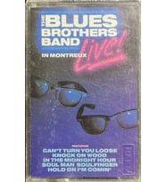 (Plak Değildir KASET tir) Kaset The Blues Brothers Band In Montreux Kaset