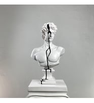 David 'Black Streak' Dekoratif Heykel, Pop Art Roma Yunan Heykelleri