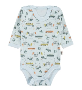 Civil Baby Safari Empirme 1-36 Ay Çıtçıtlı Badi - Mavi