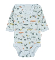 Civil Baby Safari Empirme 1-36 Ay Çıtçıtlı Badi - Mavi