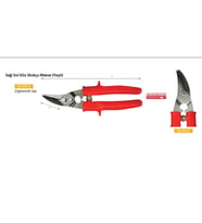 M-240-B Sol Düz Olukçu Makas (Yaylı)