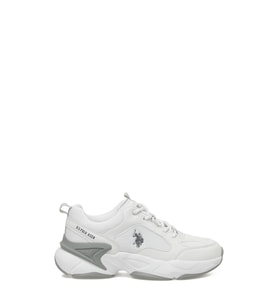 U.S.Polo Assn. Maybe Wmn 5Pr Kadın Spor Ayakkabı Beyaz