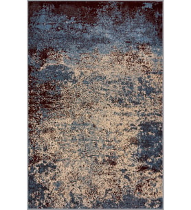 Eliana Home Baskılı, Yıkanabilir Kaymaz Taban Salon Halısı LNA1817 100x150 cm (Kahverengi)
