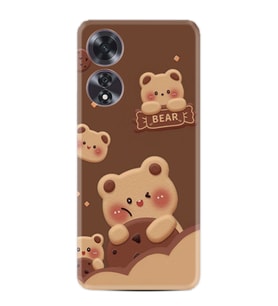 Oppo A60 Kılıf Boutique Baskılı Resimli Bears Pcode -032
