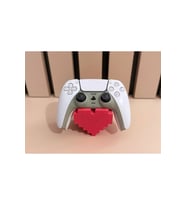 PS5 Kol Tutucu Aparat, Retro Kalp PS5 Konsol Aparatı, PS5 Joystick Standı Dualshock 5 stand