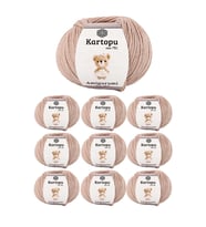 10 Adet Amigurumi El Örgü İpi 50gr 850