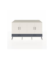 Kronos Konsol 6 Raflı 2 Çekmeceli 4 Kapaklı 176x59x99 Aytaşı-Aytaşı/Antrasit