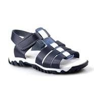 Arzen 4008 Erkek Çocuk Bebe Sandalet Ayakkabı (Lacivert-Mavi)
