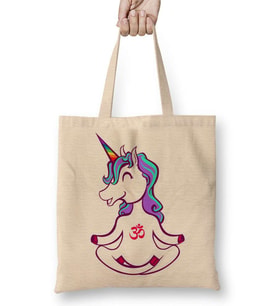 Unicorn Yoga Bez Çanta Uzun Saplı