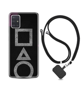 Samsung a71 A72 A73 A7 A9 2018 C7 C9 Kılıf Boyun Askılı Silikon Game Begin 1799