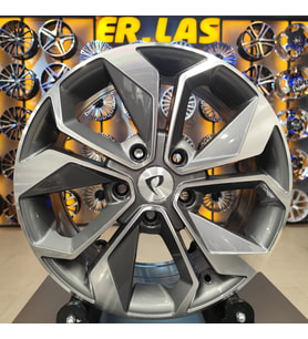 4 Adet BK-5168 6.5*16 5*114.3 66.1 GUN MACK JANT (Takım)