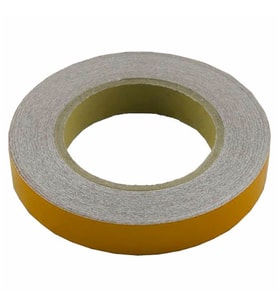 Reflektif Fosfor Şerit Bant Reflektör Sarı 2cm x 25 Metre