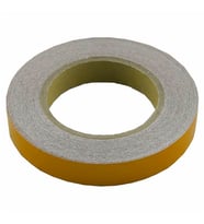 Reflektif Fosfor Şerit Bant Reflektör Sarı 2cm x 25 Metre