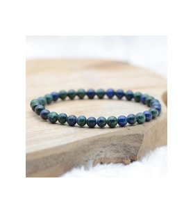 Özgürlüğün İfadesi: Azurit-Malachite: Unisex Doğal Taş Bileklik