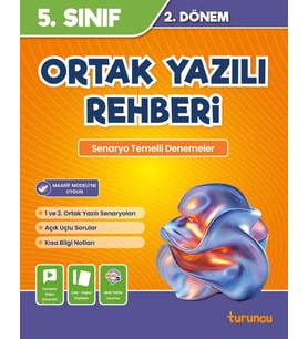 5. Sınıf 2. Dönem Ortak Yazılı Rehberi Tudem Yayınları