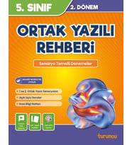 5. Sınıf 2. Dönem Ortak Yazılı Rehberi Tudem Yayınları