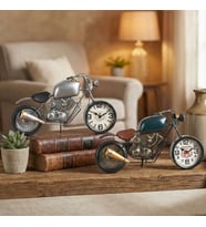Klasik Motor Tasarımlı Masaüstü Saat