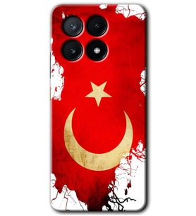 Poco x6 Pro Kılıf HD Desen Baskılı Kılıf - Türkiyem