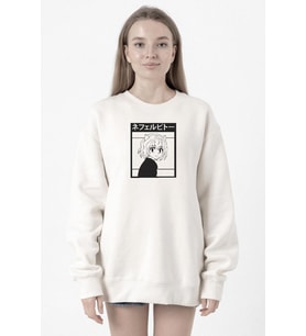 Hunter x Hunter Anime Neferpitou Beyaz Kadın 2ip Sweatshirt