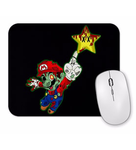 Zombie Mario Atari Mouse Pad