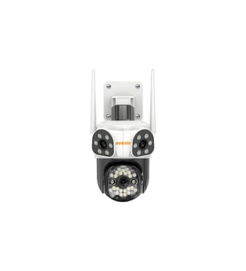 Avenir AV-S333 Wifi 3 Kameralı Ptz Full Hd Kamera (Beyaz-Siyah)