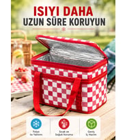 Çok Amaçlı Isı Yalıtımlı Termos Çanta Piknik Kamp Seyahat ve Market Kullanımına Uygun